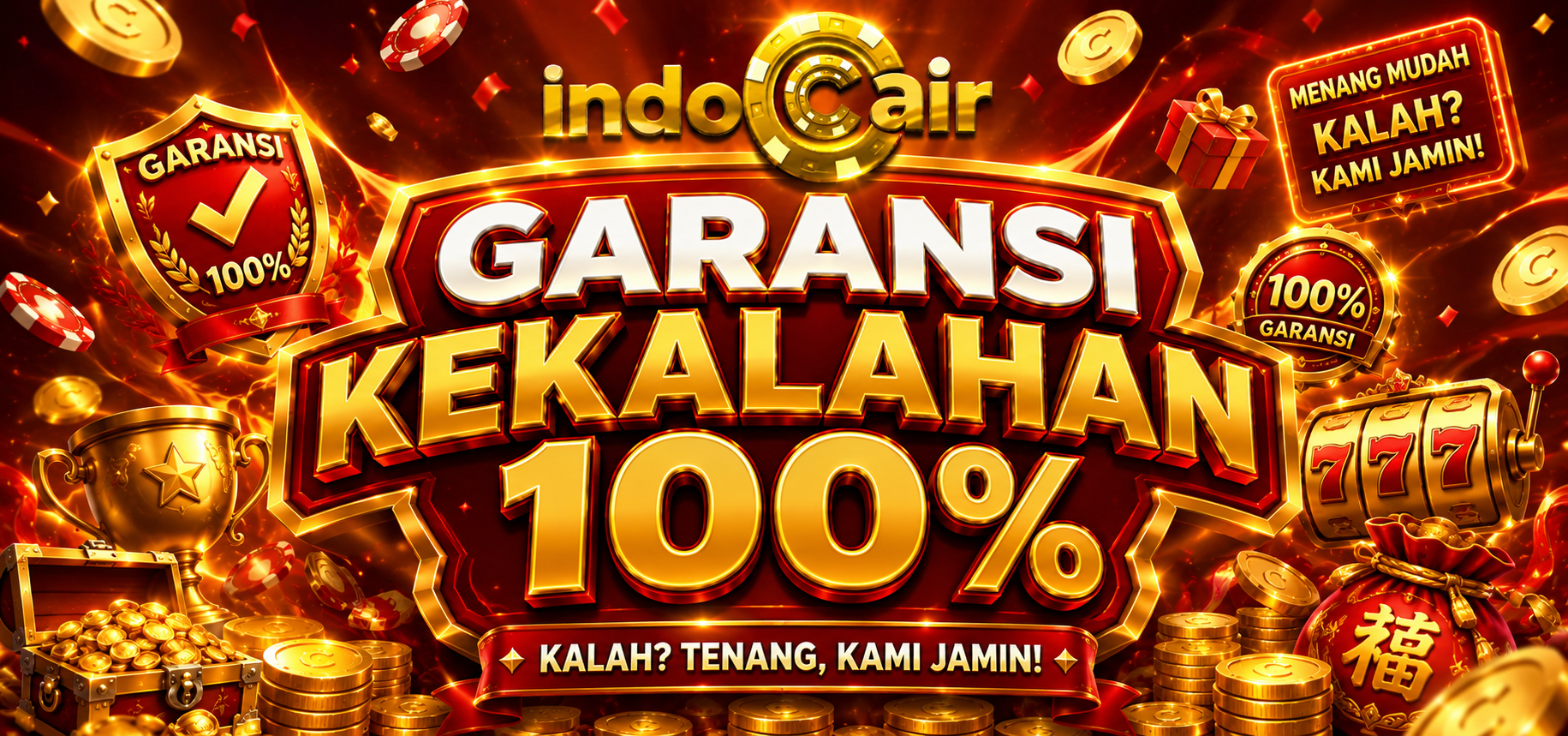 GARANSI KEKALAHAN 100%