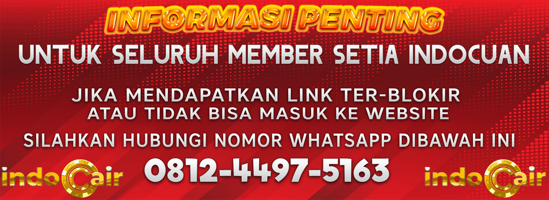 INFORMASI PENTING