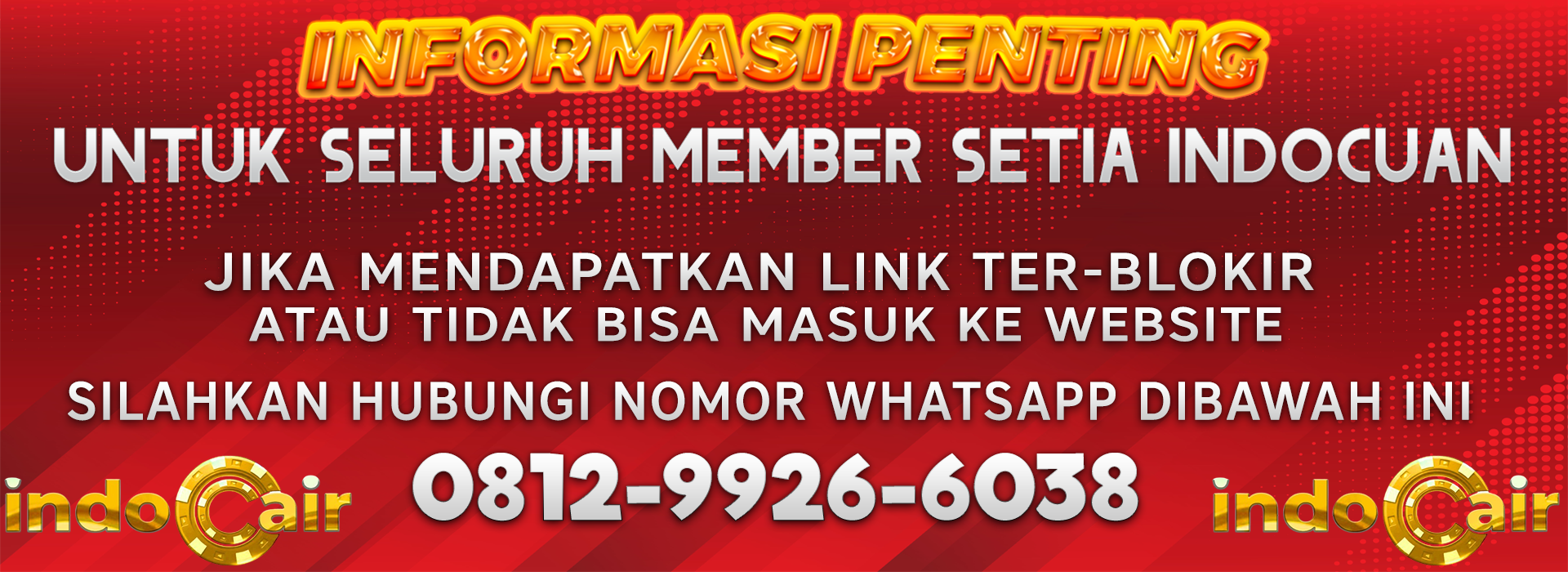 INFORMASI PENTING