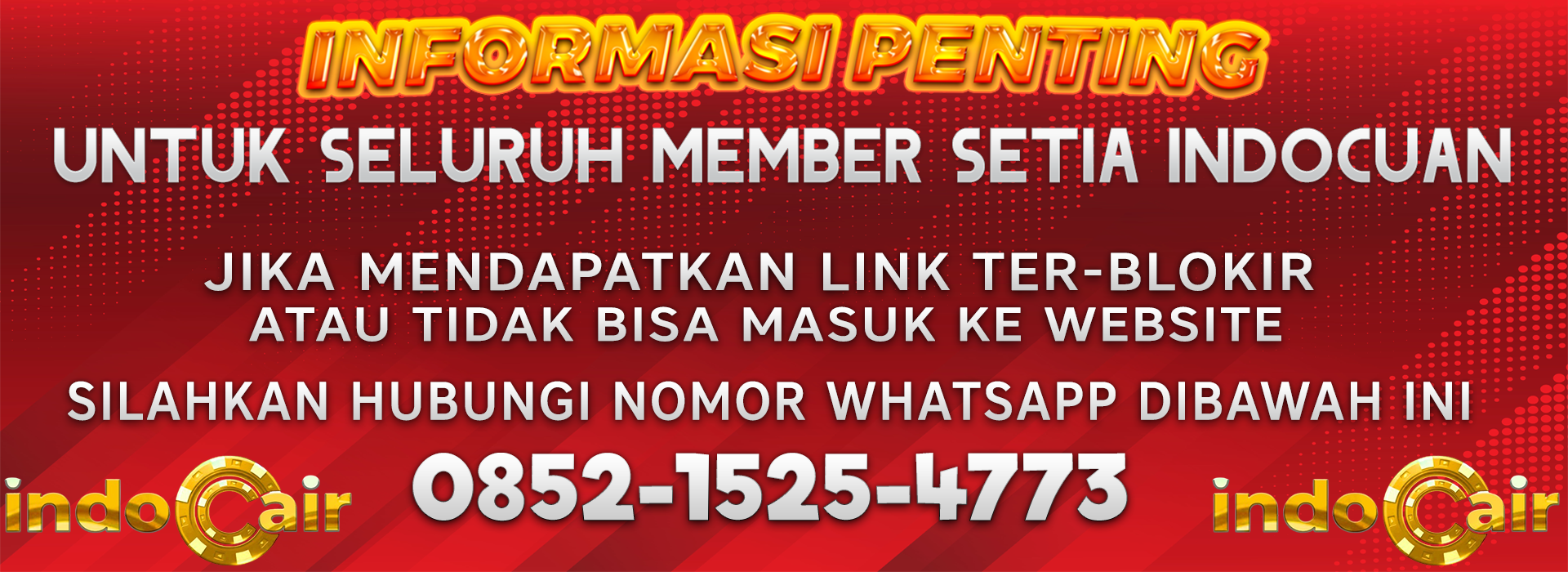 INFORMASI PENTING